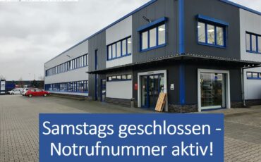 Geänderte Öffnungszeiten