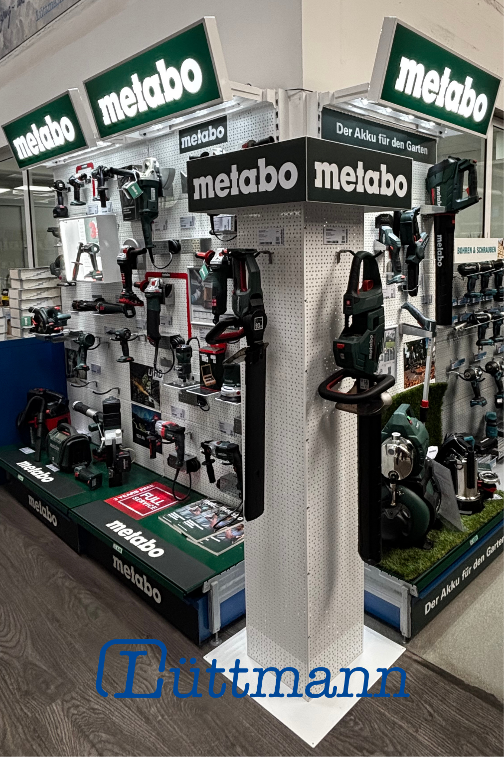 Metabo Maschinenwand
